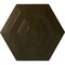 Ekena Millwork Woodruff Ceiling Medallion, Hand-Painted Green Gold, 23 1/4"OD x 7/8"P CM23WFGGS - alternate 1